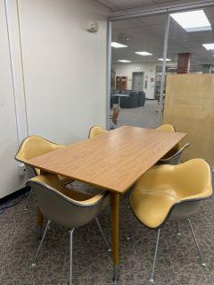 small group study room in the library, main floor